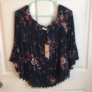 julliet crochet knit top